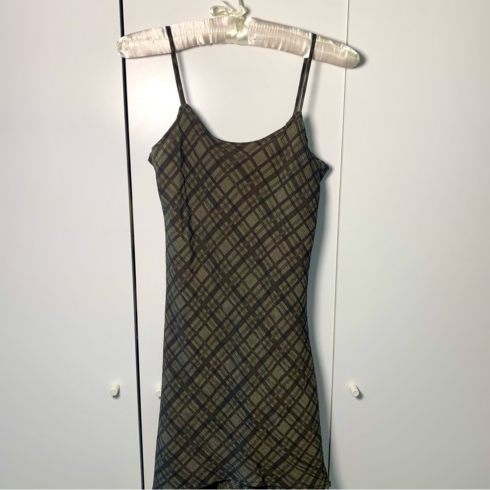 Reformation Plaid Dress